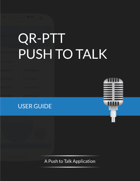 QR PTT User Guide